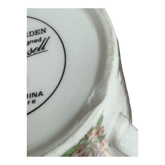 English Garden John Russell Bone China Floral All Over Mug Set of 4 - Picture 11 of 11